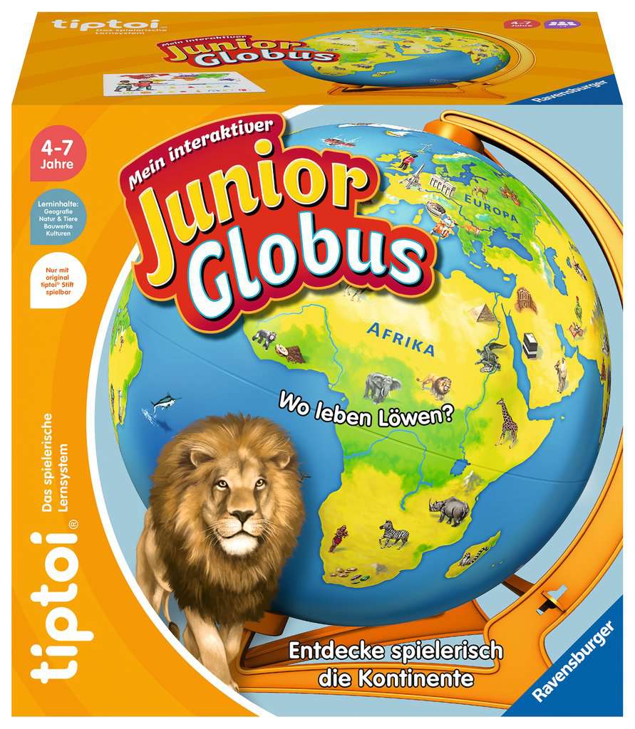 Tiptoi Mein interaktiver Junior Globus 00.115 - Bild 1