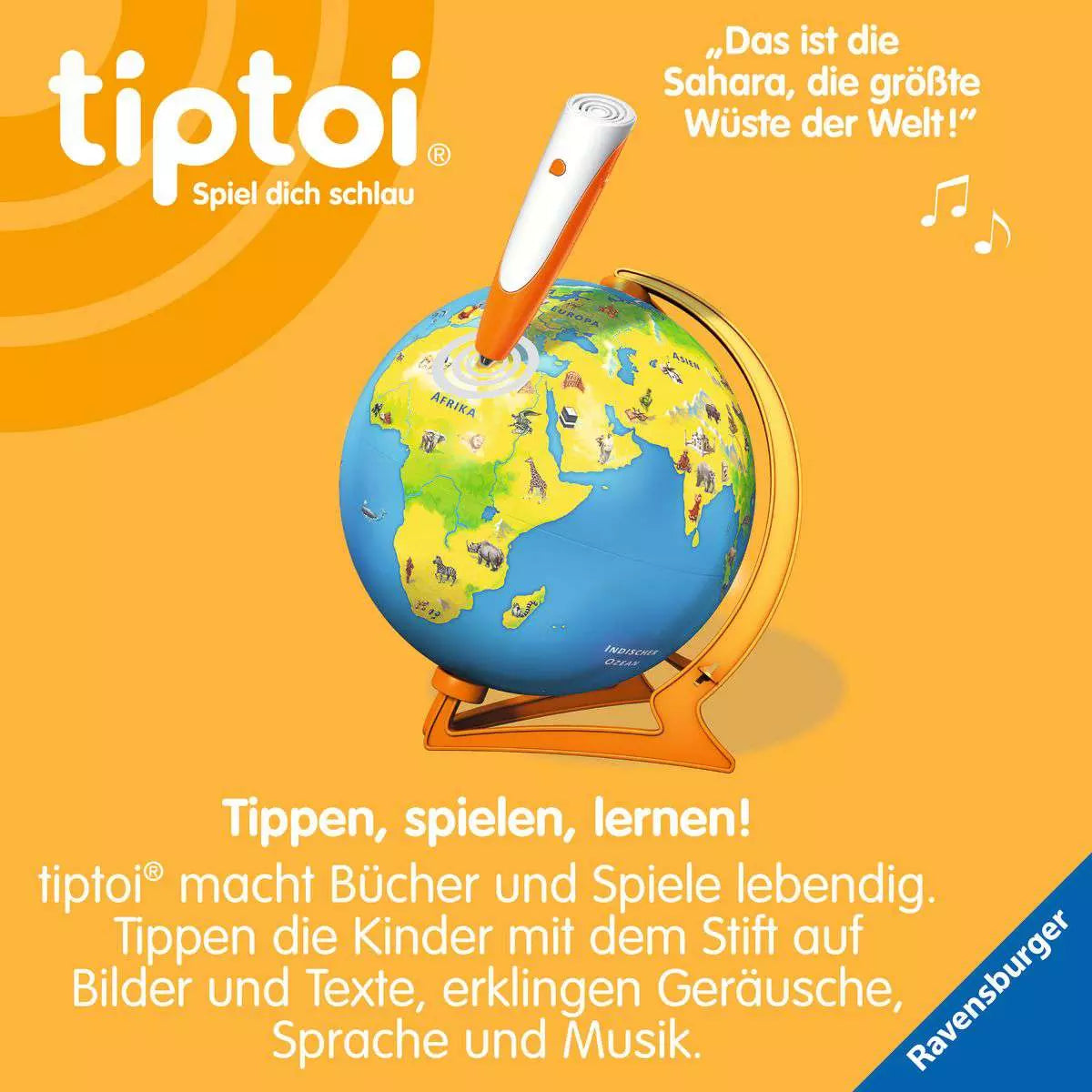 tiptoi Mein interaktiver Junior Globus 00.115 - Bild 5