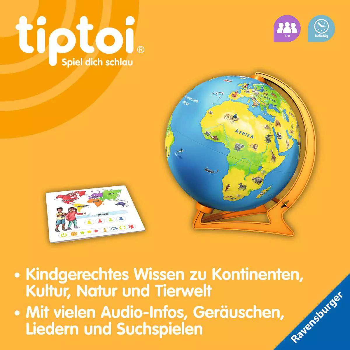 tiptoi Mein interaktiver Junior Globus 00.115 - Bild 6