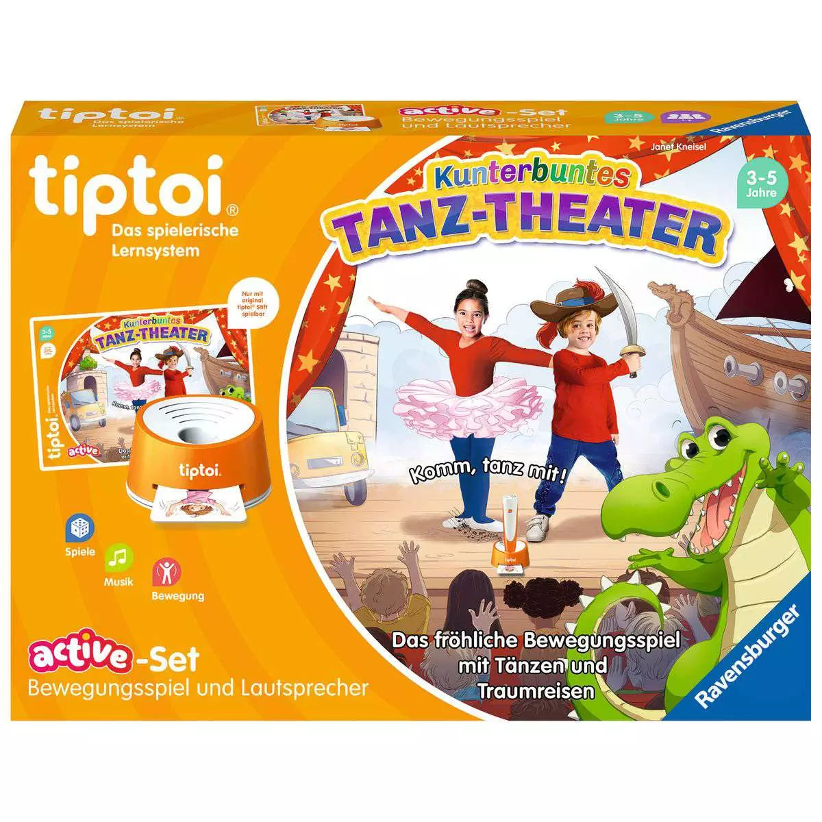 tiptoi ACTIVE-Set: Kunterbuntes Tanz-Theater 00.122 - Bild 1