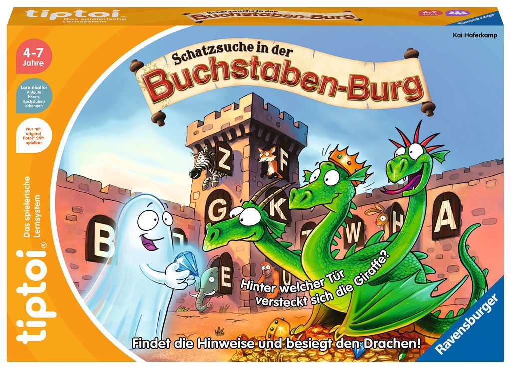 Tiptoi Schatzsuche in der Buchstaben-Burg 00.124 - Bild 1