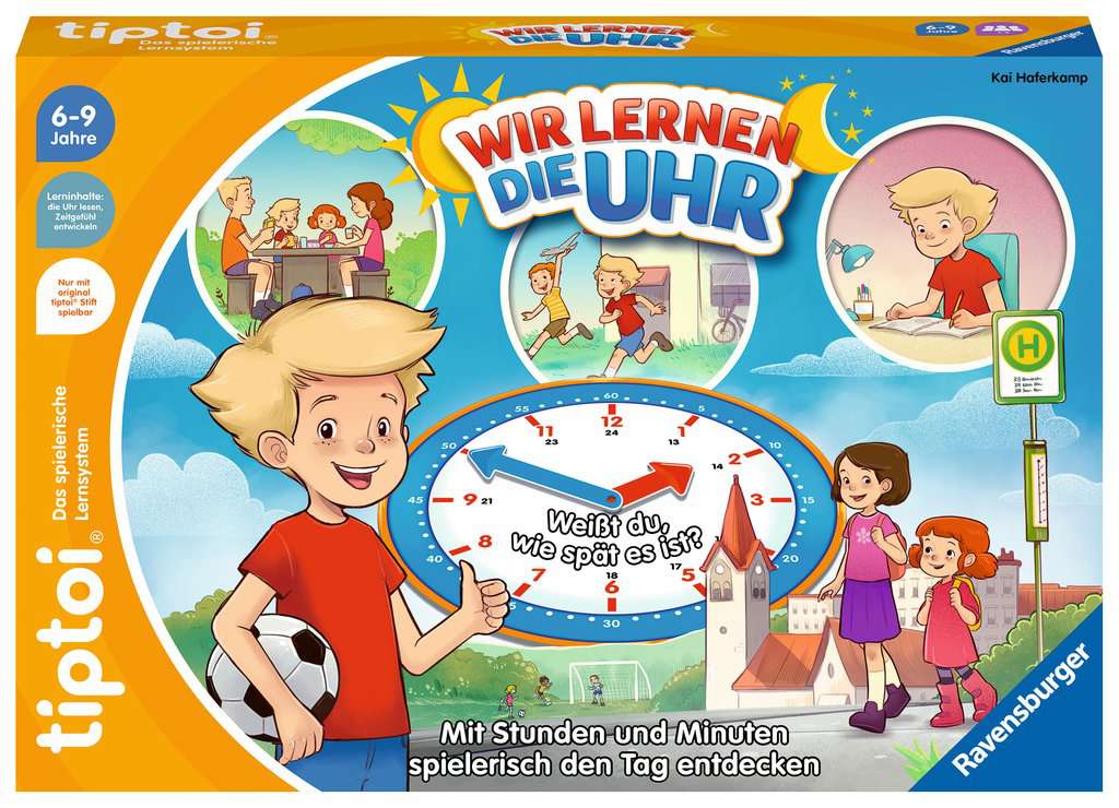 Tiptoi Wir lernen die Uhr 00.126 - Bild 1