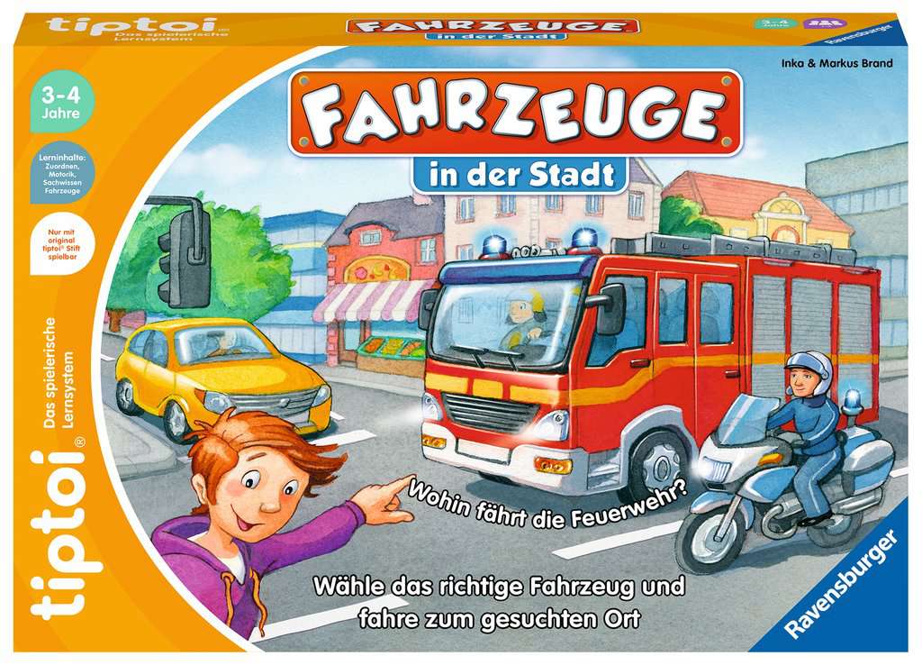 Tiptoi Fahrzeuge in der Stadt 00.127 - Bild 1