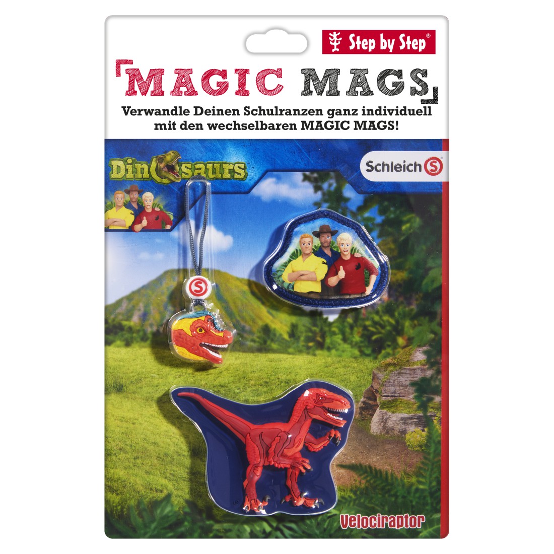 Step by Step MAGIC MAGS Schleich, Dinosaurs, Velociraptor - Bild 2