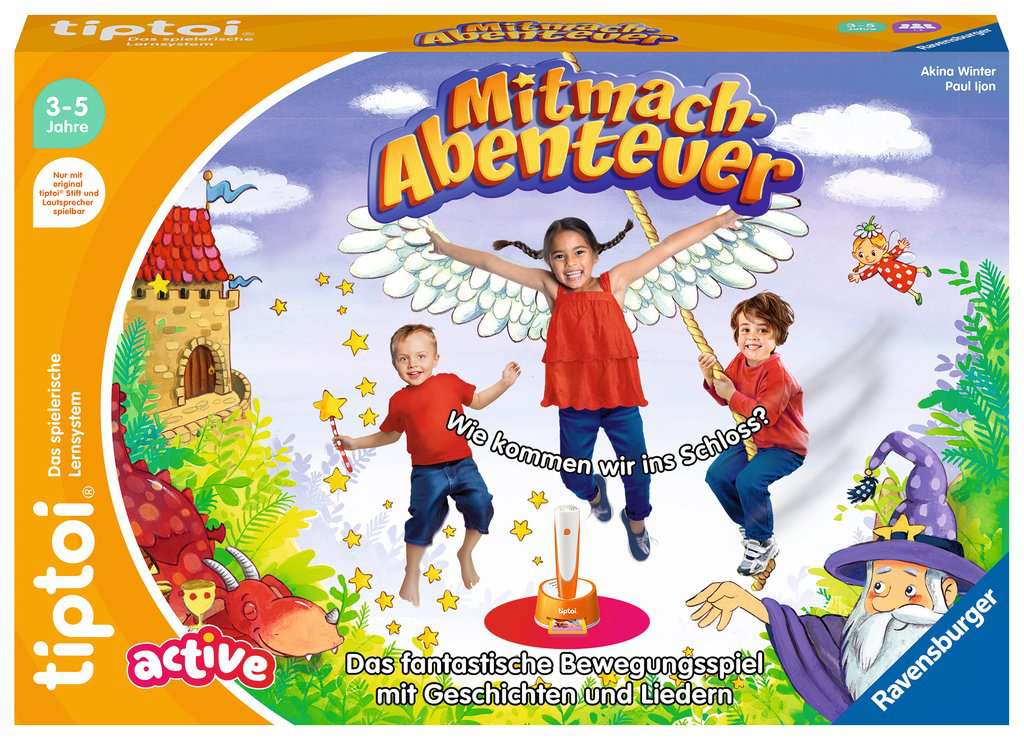 Tiptoi ACTIVE Mitmach-Abenteuer 00.130 - Bild 1