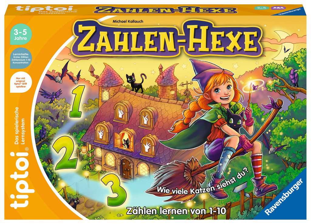 Tiptoi Zahlen-Hexe 00.132 - Bild 1