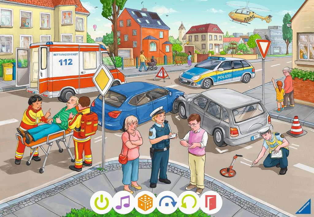 Tiptoi Puzzle für kleine Entdecker: Rettungseinsatz 2x12 Teile 00.133 - Bild 4