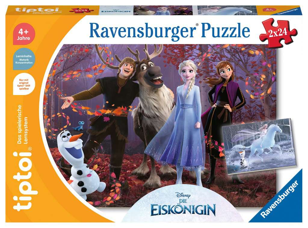 Tiptoi Puzzle für kleine Entdecker: Disney Die Eiskönigin 2x24 00.134 - Bild 1