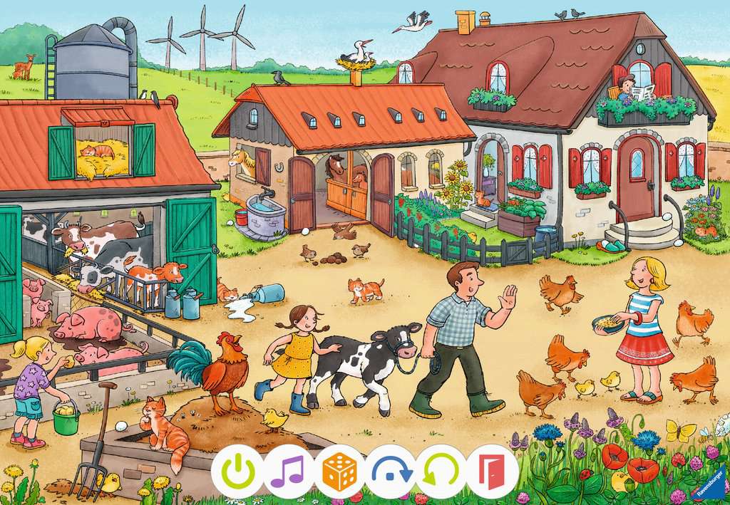 Tiptoi Puzzle für kleine Entdecker: Bauernhof 2x12 00.136 - Bild 2