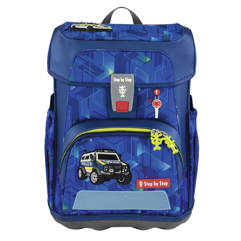 Step by Step CLOUD Schulranzen-Set Police Truck Charly 5-teilig