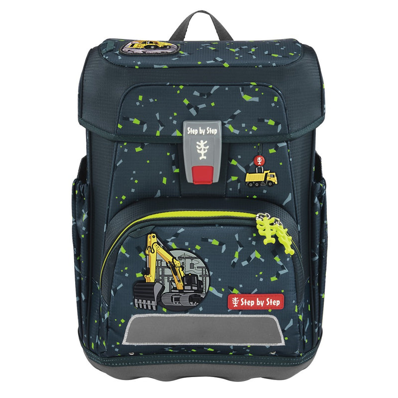 Step by Step CLOUD Schulranzen-Set Bagger Rocco 5-teilig