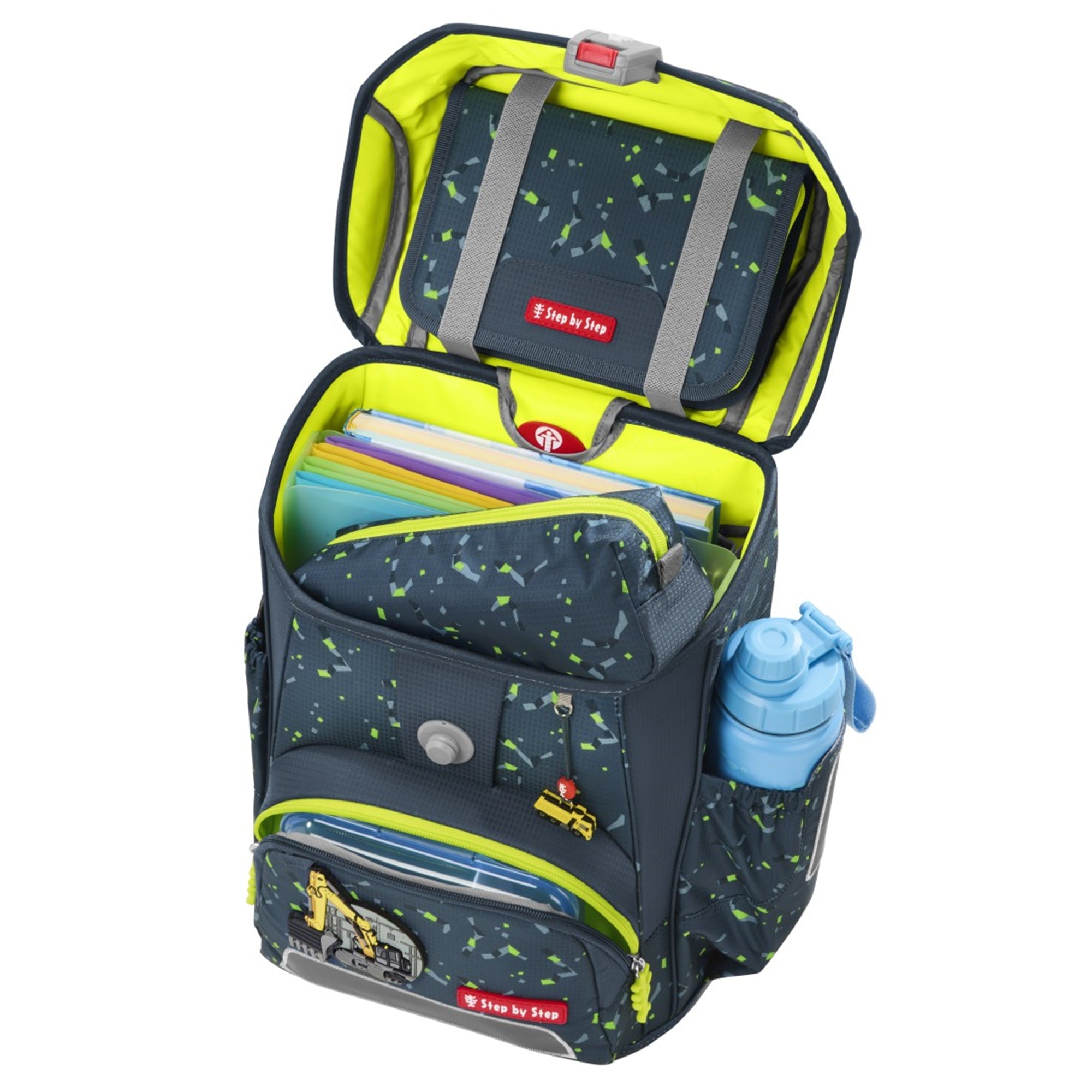 Step by Step CLOUD Schulranzen-Set Bagger Rocco 5-teilig - Bild 5