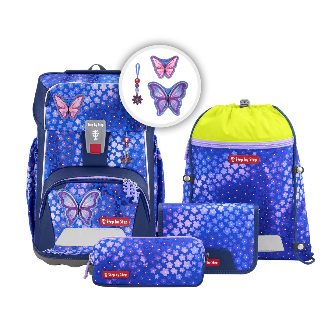 Step by Step GIANT Schulranzen-Set Butterfly Maja - Bild 1