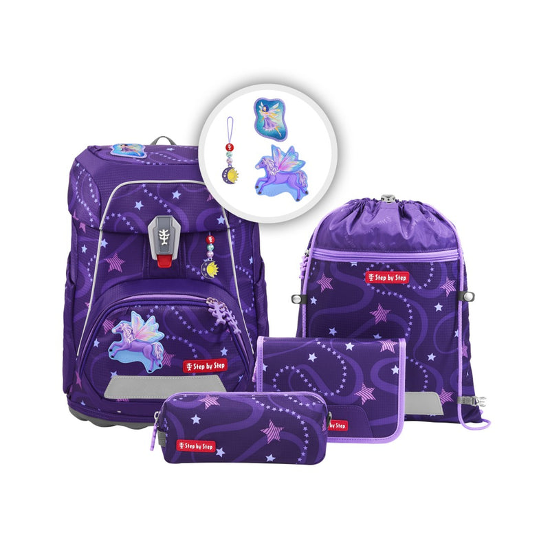 Step by Step FIT Schulranzenset Pegasus Emily 5-teilig