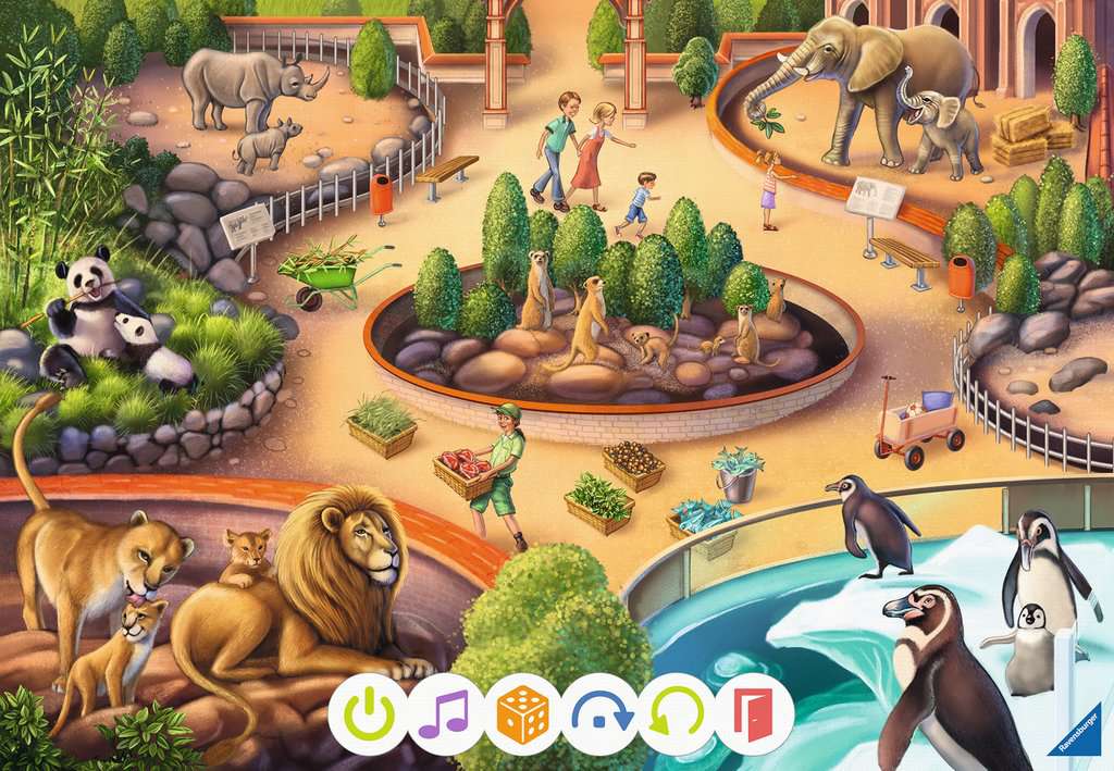 Tiptoi Puzzle für kleine Entdecker: Zoo 2x12 00.138 - Bild 2