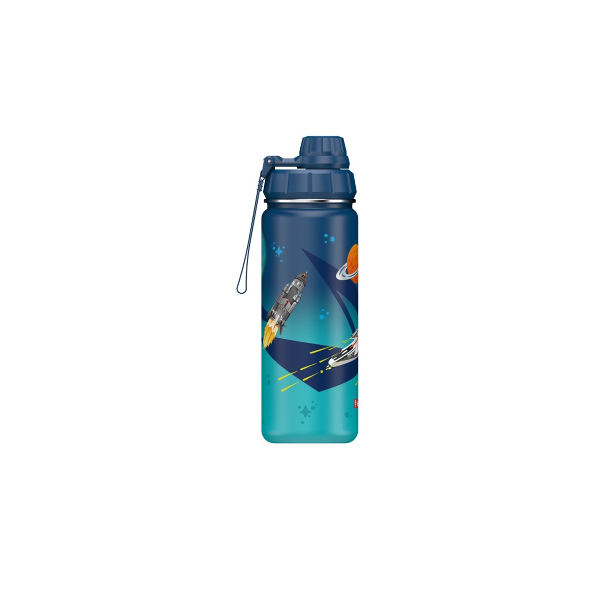 Step by Step Edelstahl Trinkflasche Starship - Bild 2