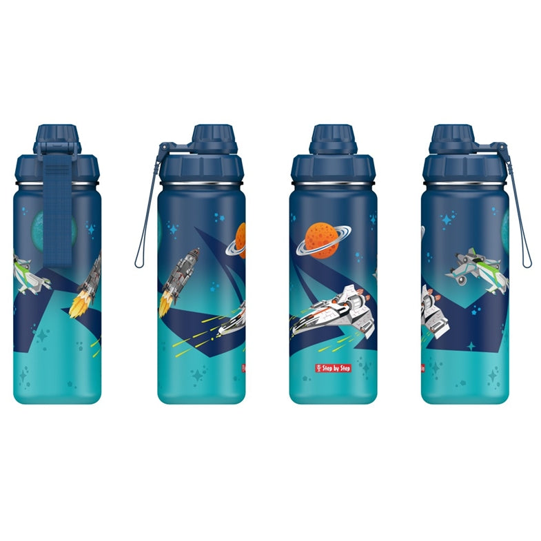 Step by Step Edelstahl Trinkflasche Starship - Bild 3
