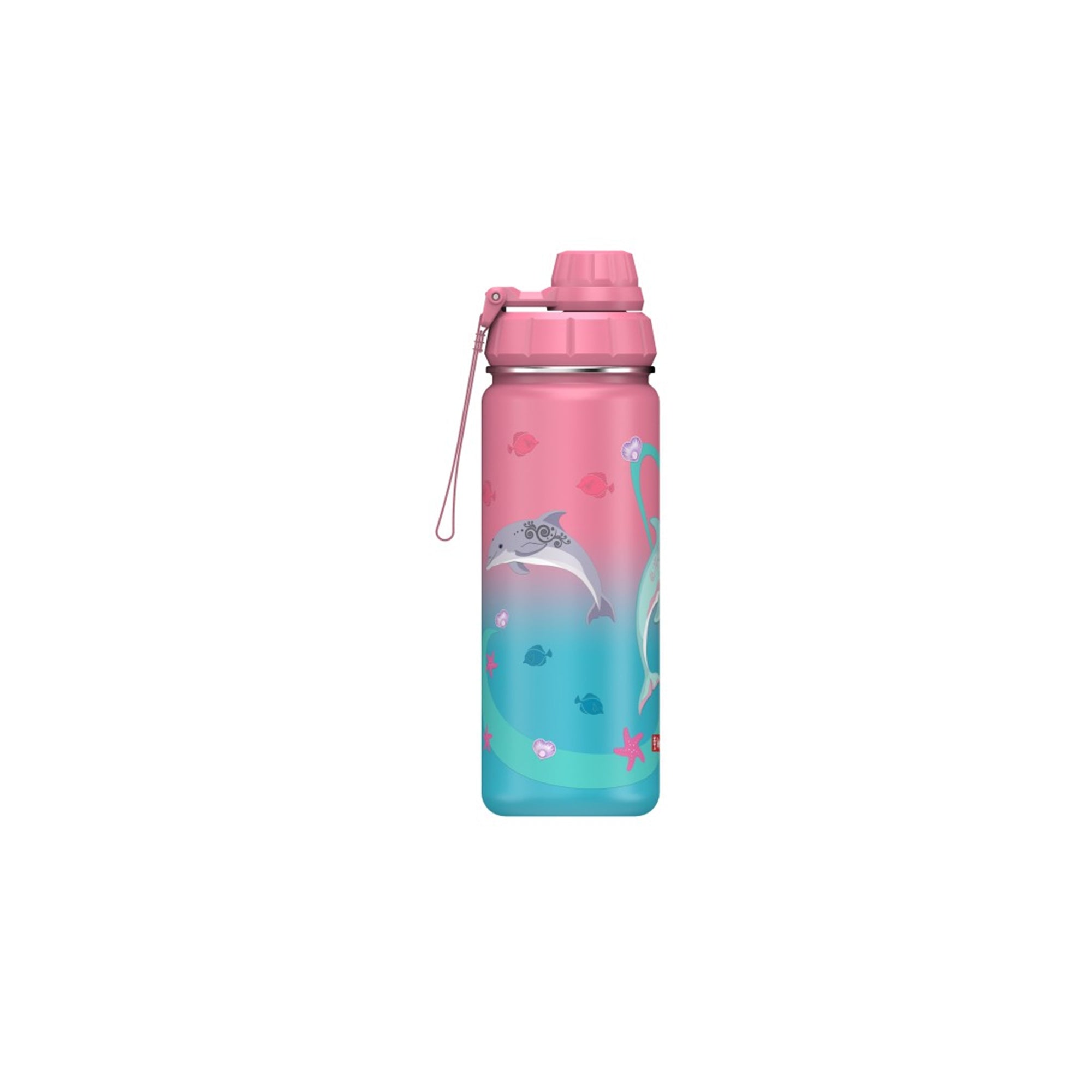 Step by Step Edelstahl Trinkflasche Sealife - Bild 2