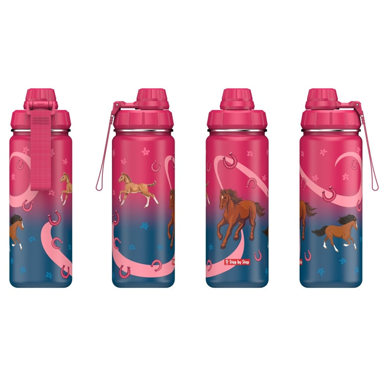 Step by Step Edelstahl Trinkflasche Wild Horse - Bild 3