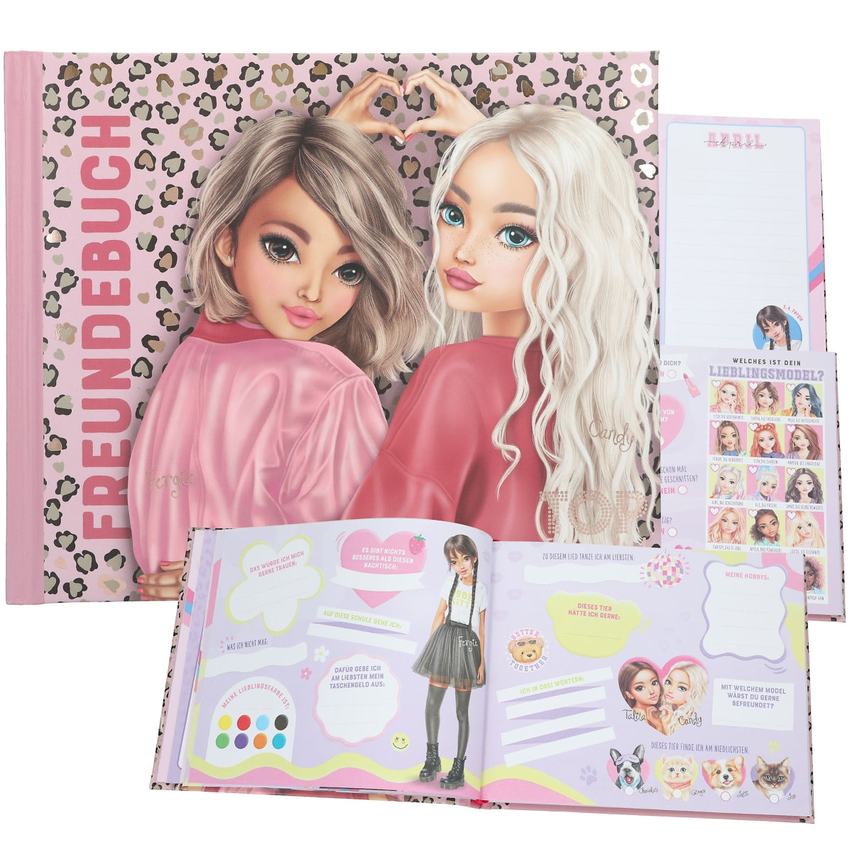 Freundebuch Leoheart Top Model - Bild 1