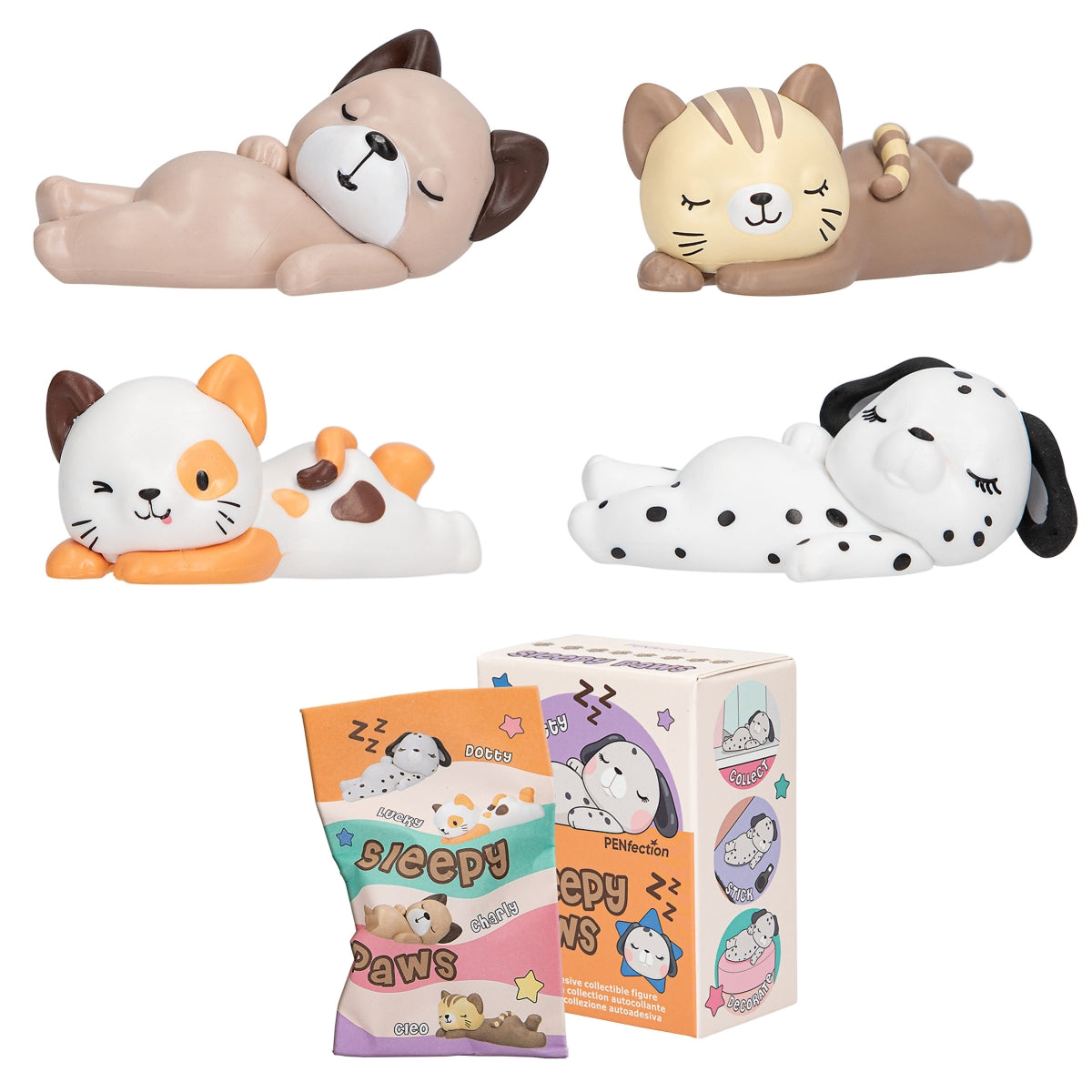 Sleepy Paws Selbstklebende Figuren Lolli Riot - Bild 1