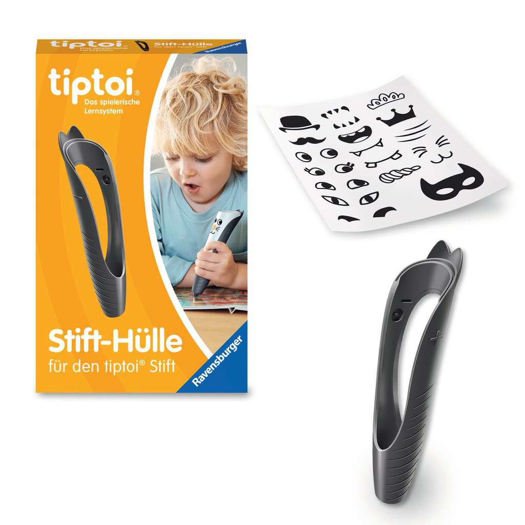 Tiptoi Stift-Hülle schwarz für den Tiptoi-Stift (4.Generation, 2022) 00.150 - Bild 3