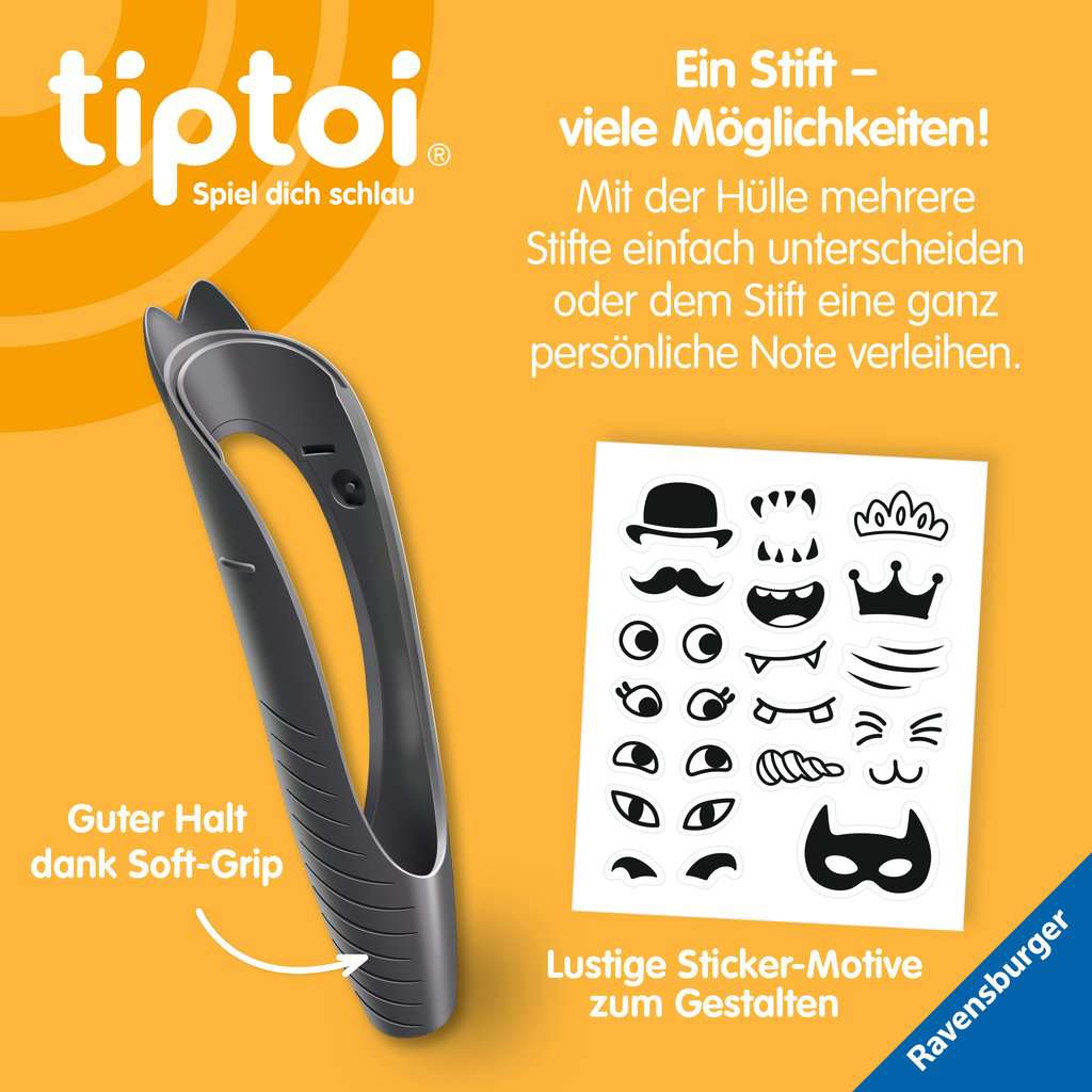 Tiptoi Stift-Hülle schwarz für den Tiptoi-Stift (4.Generation, 2022) 00.150 - Bild 5