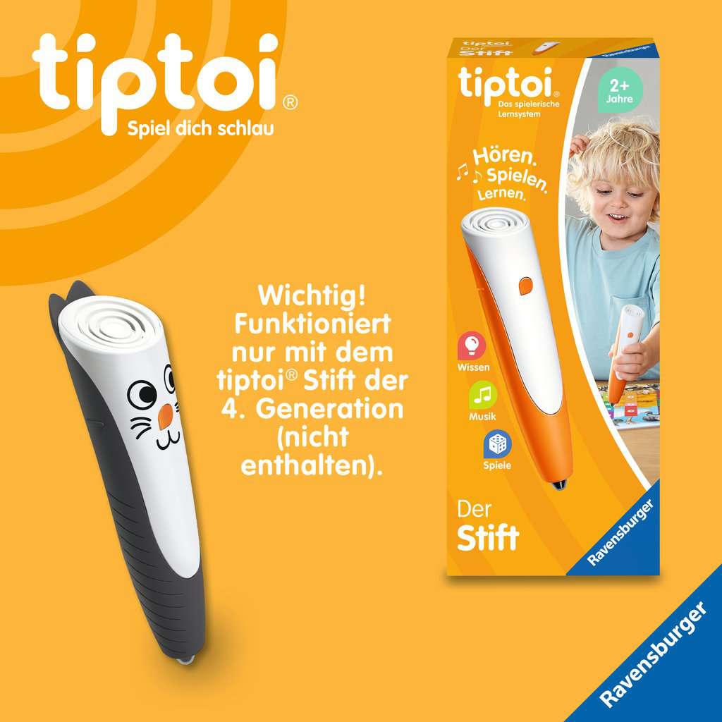 Tiptoi Stift-Hülle schwarz für den Tiptoi-Stift (4.Generation, 2022) 00.150 - Bild 6