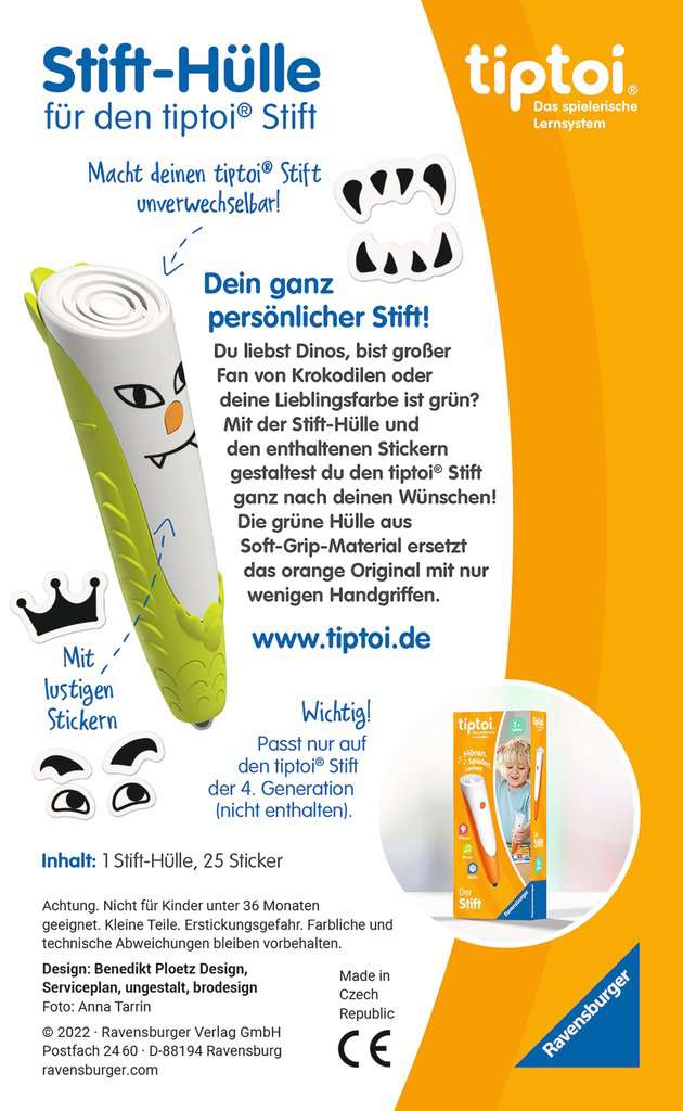 Tiptoi Stift-Hülle grün für den Tiptoi-Stift (4.Generation, 2022) 00.151 - Bild 2