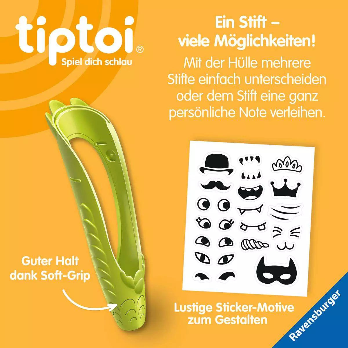 tiptoi Stift-Hülle grün für den tiptoi-Stift (4.Generation, 2022) 00.151 - Bild 5