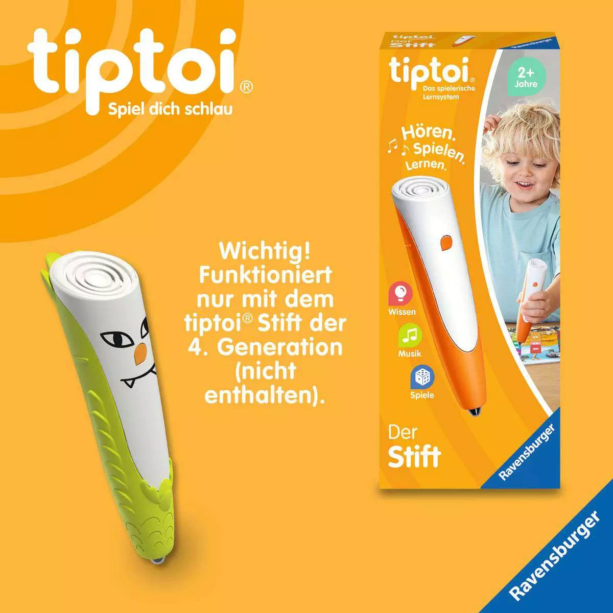 tiptoi Stift-Hülle grün für den tiptoi-Stift (4.Generation, 2022) 00.151 - Bild 6