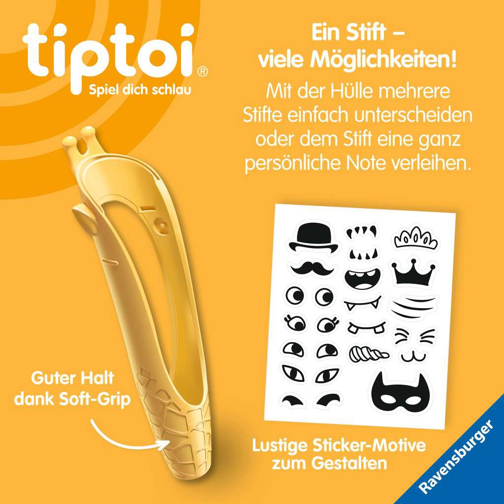 Tiptoi Stift-Hülle gelb für den Tiptoi-Stift (4.Generation, 2022) 00.152 - Bild 5
