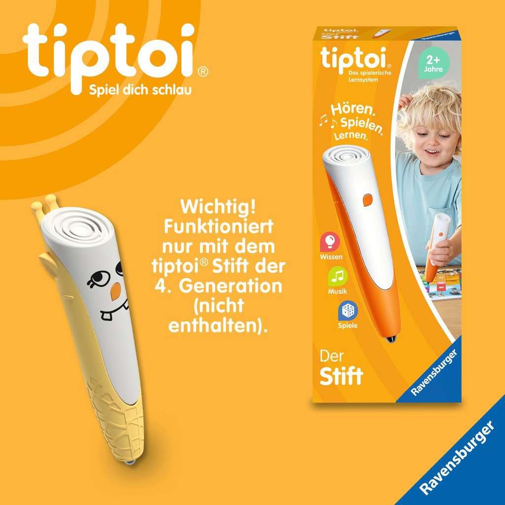 Tiptoi Stift-Hülle gelb für den Tiptoi-Stift (4.Generation, 2022) 00.152 - Bild 6