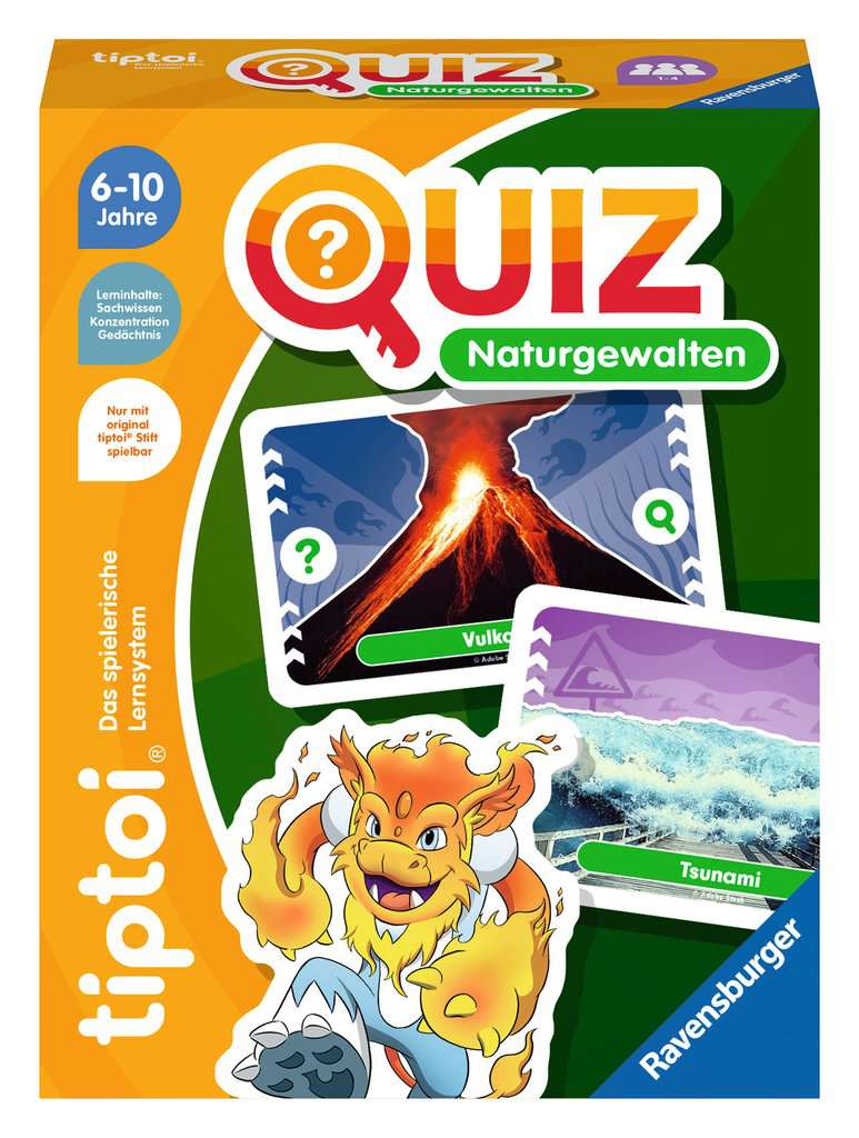 Tiptoi Quiz Naturgewalten 00.167 - Bild 1
