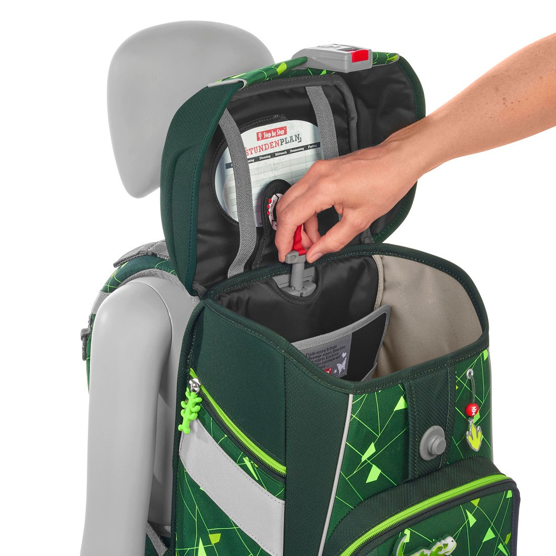 Step by Step SPACE SHINE Schulranzen-Set Dino Night, 5-teilig - Bild 8