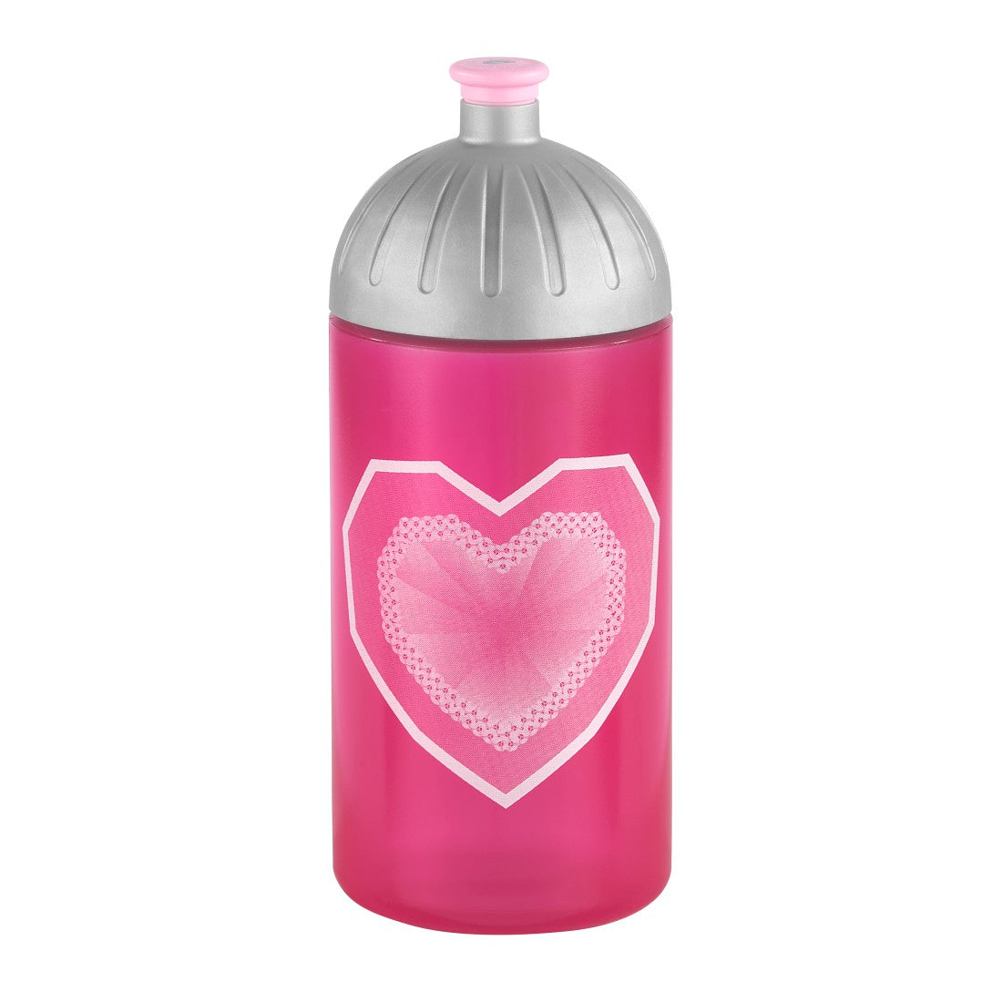 Step by Step Trinkflasche Glitter Heart Pink - Bild 1