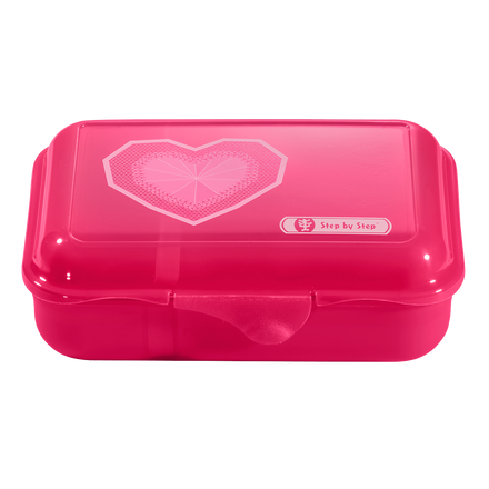 Step by Step Lunchbox Glitter Heart