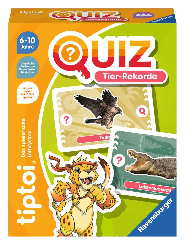 Tiptoi Quiz Tier-Rekorde 00.194 - Bild 1