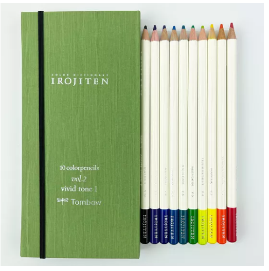 Tombow Farbstift Irojiten kräftige Farben 10er - Bild 6