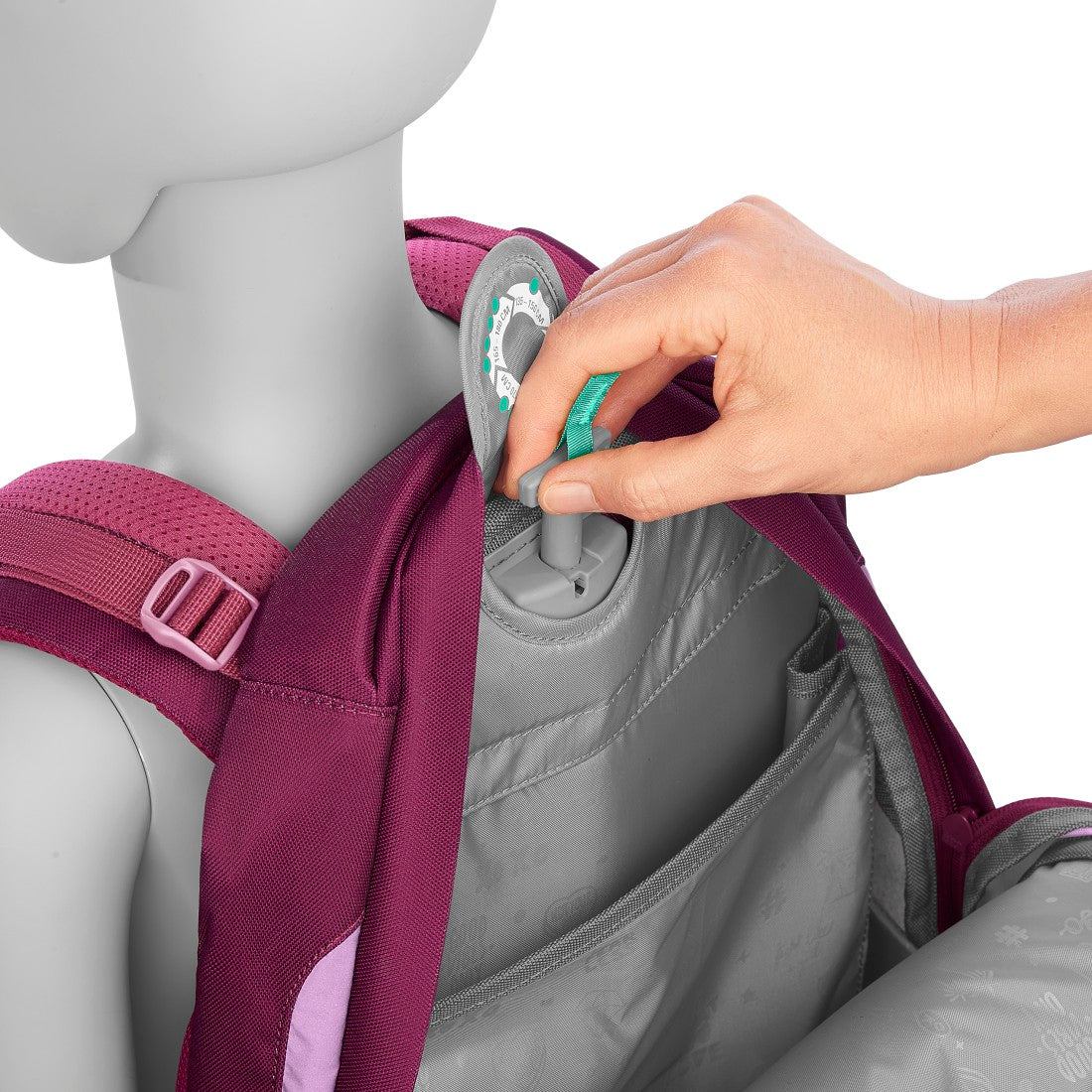 coocazoo Schulrucksack MATE Berry Bubbles - Bild 4
