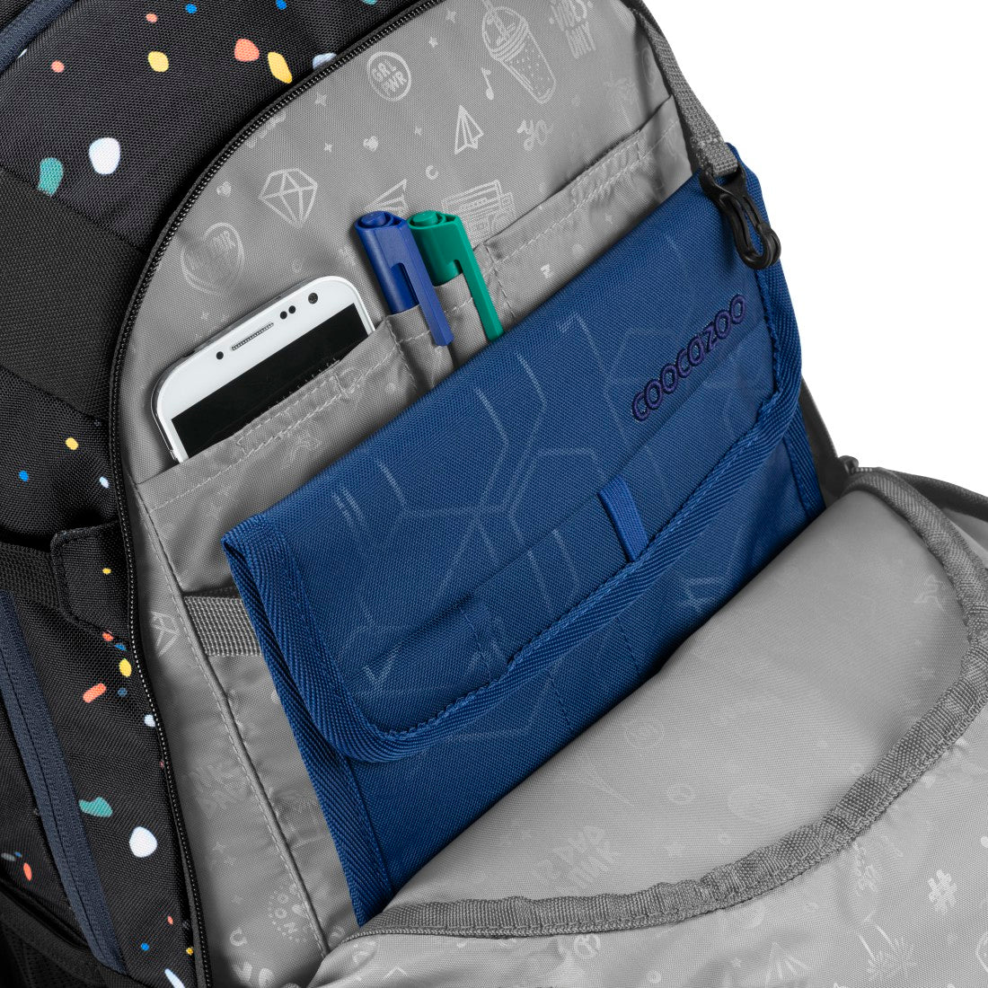 coocazoo Schulrucksack MATE, Sprinkled Candy - Bild 7