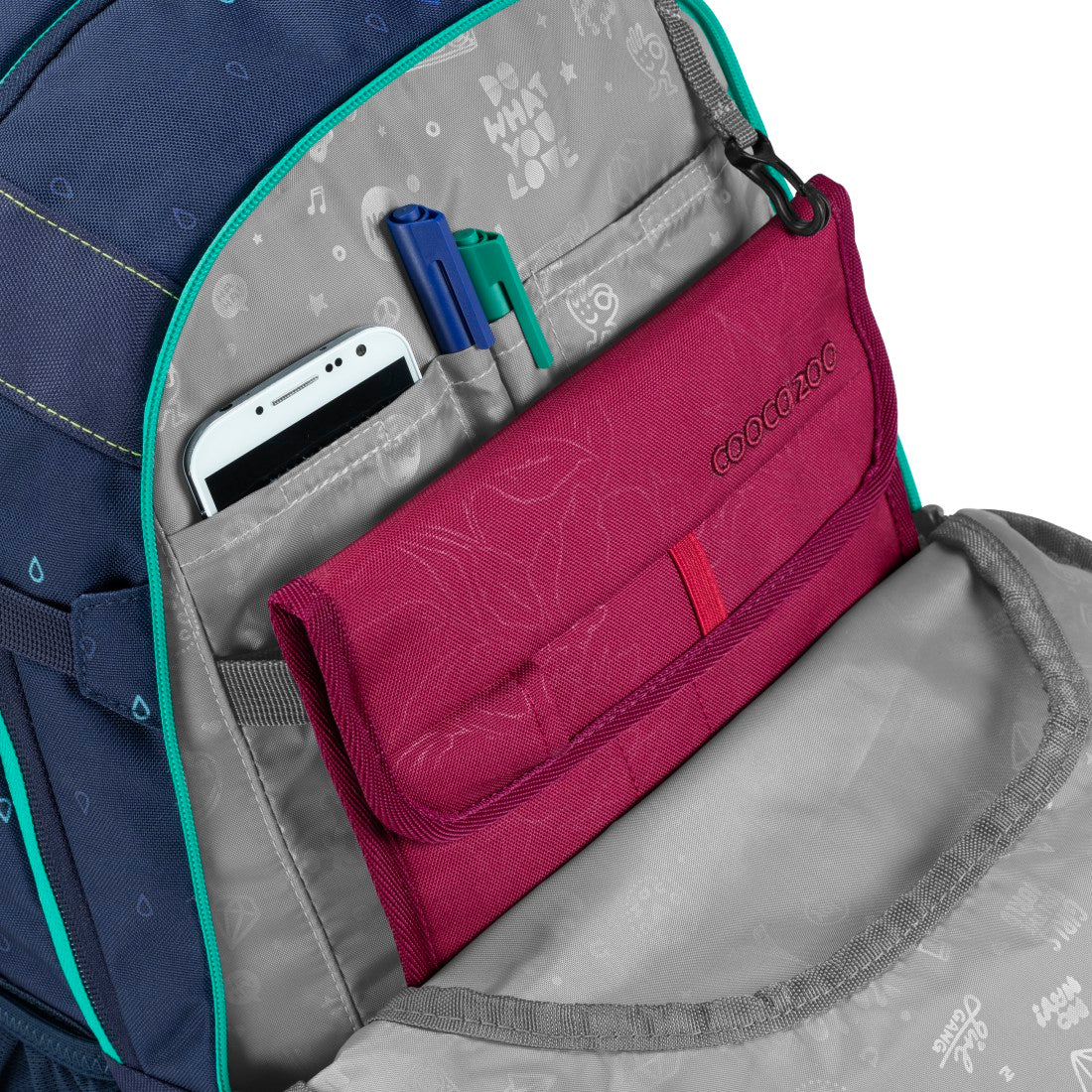 coocazoo Schulrucksack MATE, Happy Raindrops - Bild 7