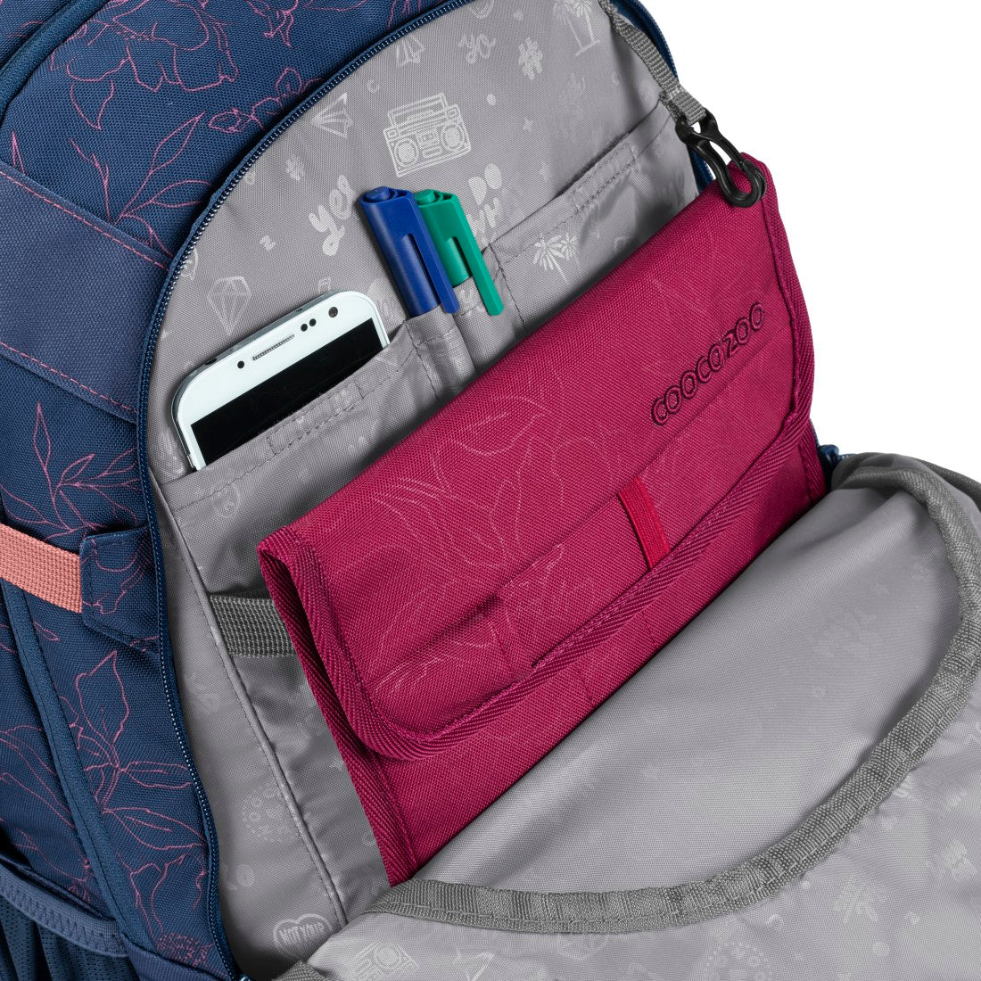 coocazoo Schulrucksack MATE, Sweet Rose - Bild 7