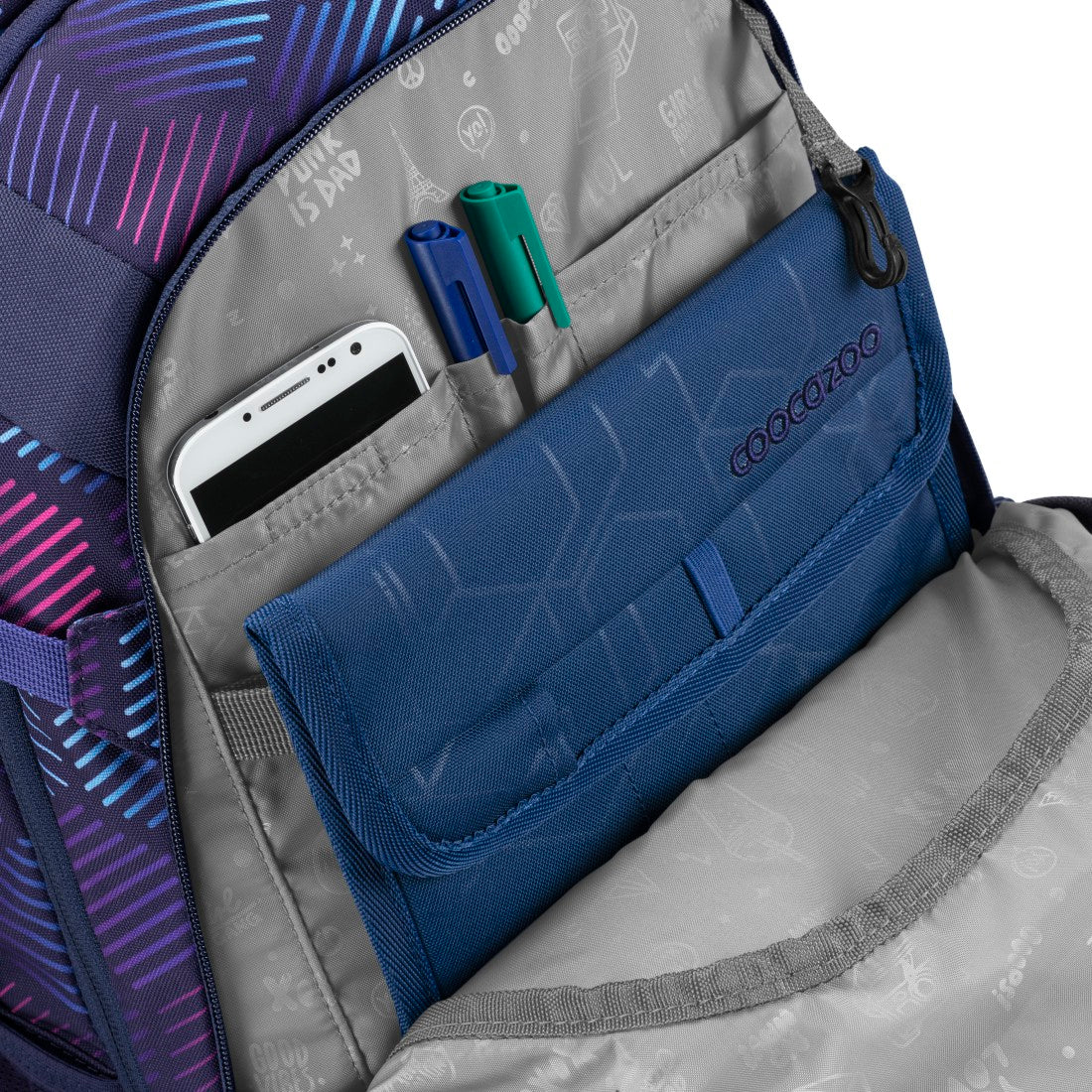 coocazoo Schulrucksack MATE, Indigo Illusion - Bild 7