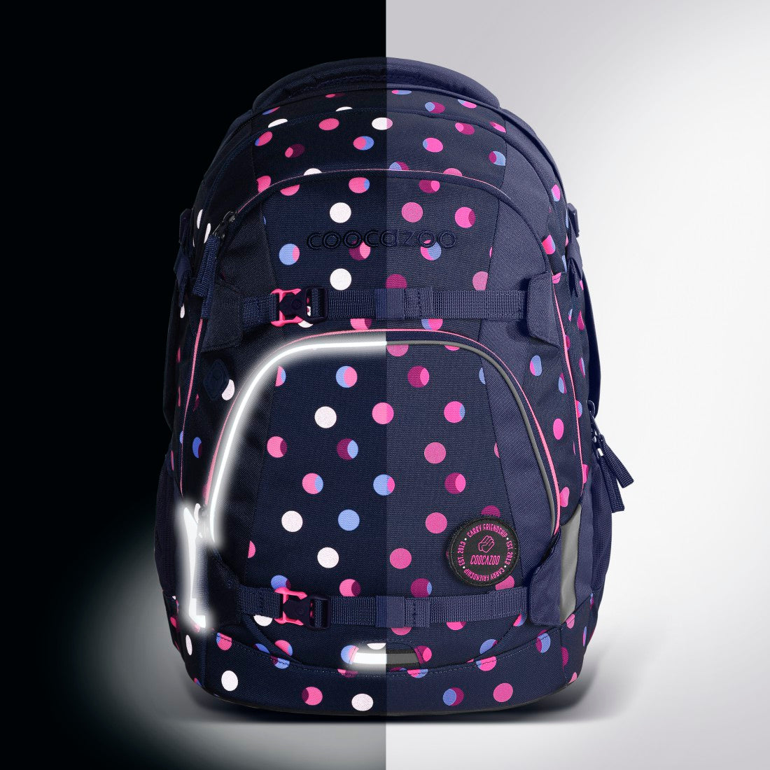 coocazoo Schulrucksack MATE, Reflective Moons - Bild 4