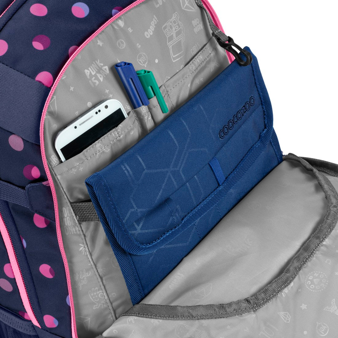 coocazoo Schulrucksack MATE, Reflective Moons - Bild 8