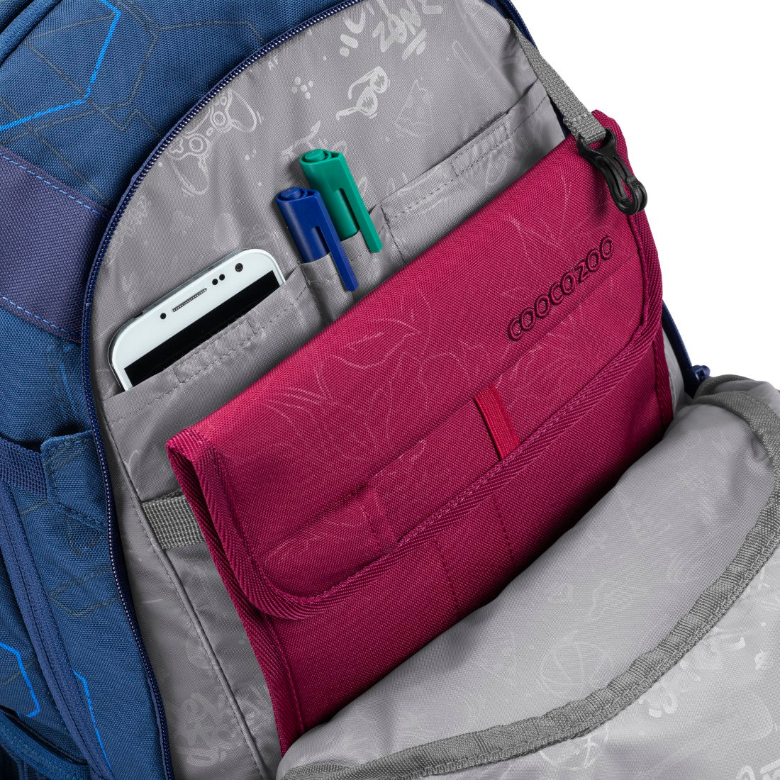 coocazoo Schulrucksack MATE, Blue Motion - Bild 7