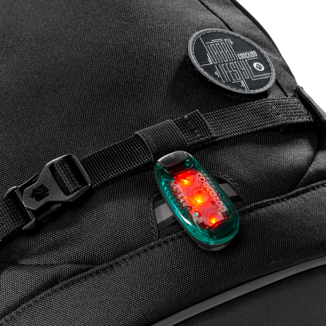 Coocazoo LED-Sicherheitsklemmleuchte, Fresh Mint - Bild 3