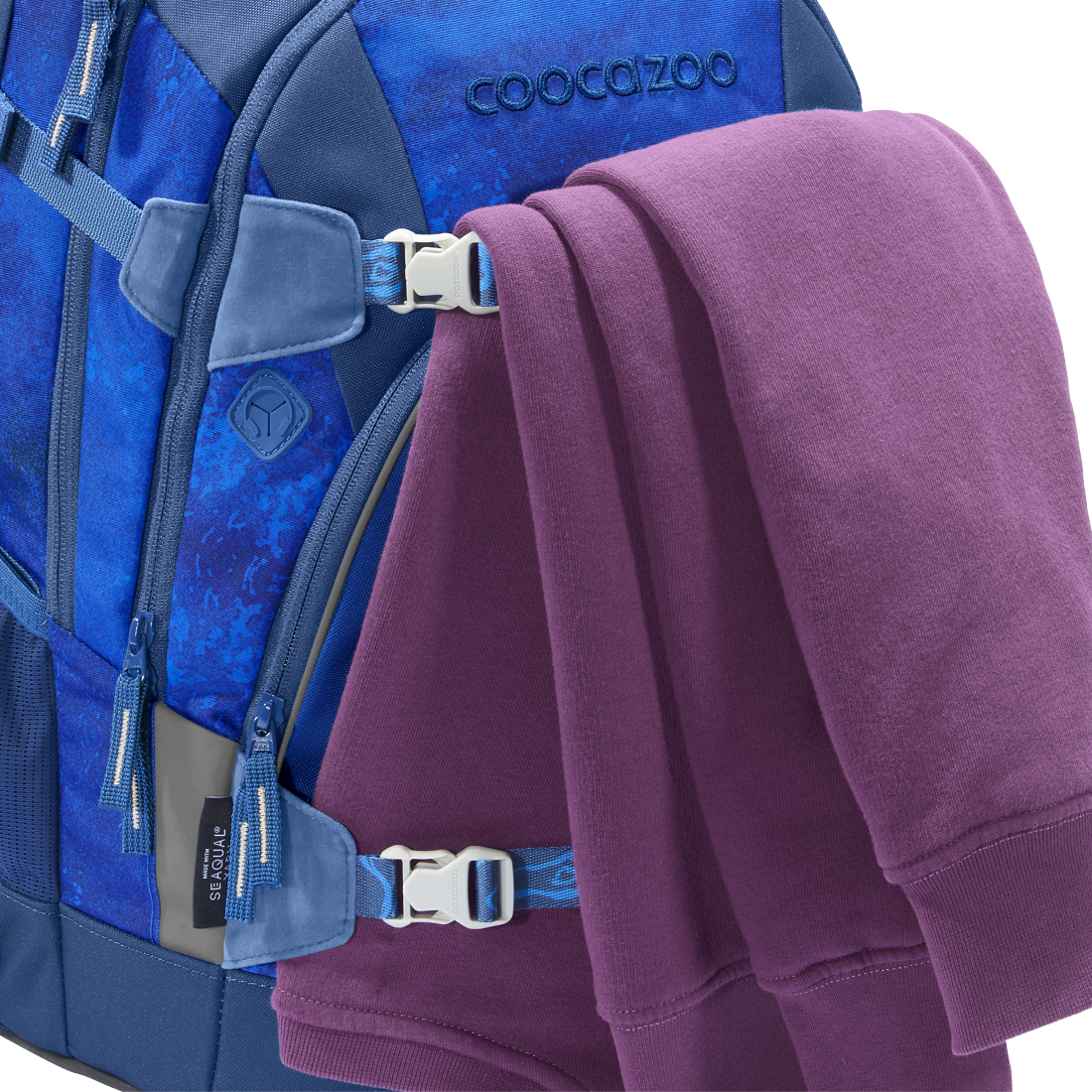 coocazoo Schulrucksack MATE, Blue Wave - Bild 3