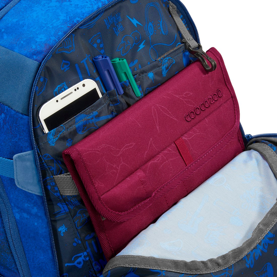 coocazoo Schulrucksack MATE, Blue Wave - Bild 7